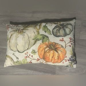 Pottery Barn Fall Harvest Pumpkin Pillow